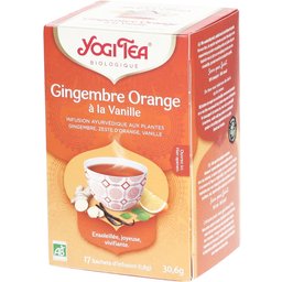 Yogi Tea® Infusion Gingembre Orange à la Vanille