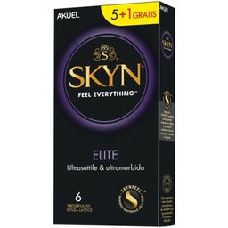 Akuel Skin Elite Préservatifs Sans Latex 6uts