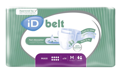 ID Expert Belt Maxi Medium - 8 paquets de 14 protections