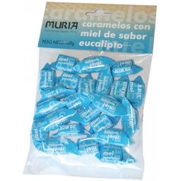 Bonbons au miel et à l'eucalyptus de 100g