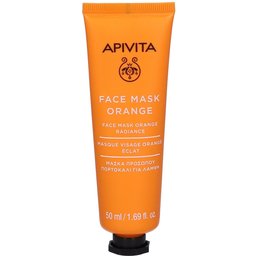 masque visage orange