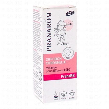 PranaBB Diffusion citronnelle bio 10ml