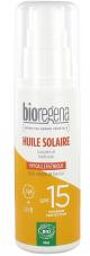 Huile Solaire SPF15 Bio 90 ml - Flacon Airless 90 ml