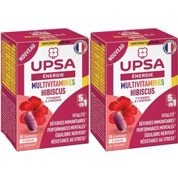 Multivitamines 5 en 1 - 30 comprimés - Adulte - Complément Alimentaire, vegan - Energie & Forme
