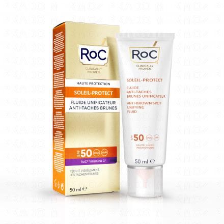 Soleil Protect - Fluide anti-taches brunes unificateur SPF50+ 50ml