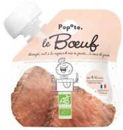Gourde Le Boeuf Bio Dès 4/6 Mois 60 g - Gourde 60 g