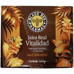 Pharmacy Gelée Royale Vitalité Curcuma 20×10 Ampoules
