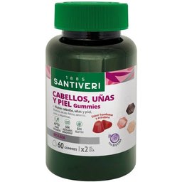 Cheveux Ongles Peau Gummies 60uts