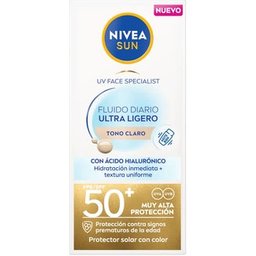 Sun Fluide Quotidien Protection Visage Spf50 Clair 40ml