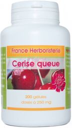 GELULES CERISE QUEUE 200 gélules dosées à 250 mg.