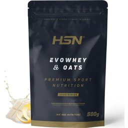 Evowhey & Oats Chocolate Blanco y Limón 500g