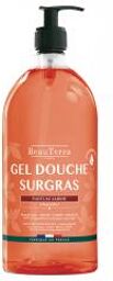 Gel Douche Surgras 3en1 Parfum Ambre 1 L - Flacon-Pompe 1000 ml