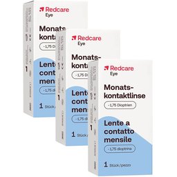 Redcare Eye Lentille de contact mensuelle -1.75 dioptries