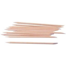 Palito Naranjo Manicura 10uds