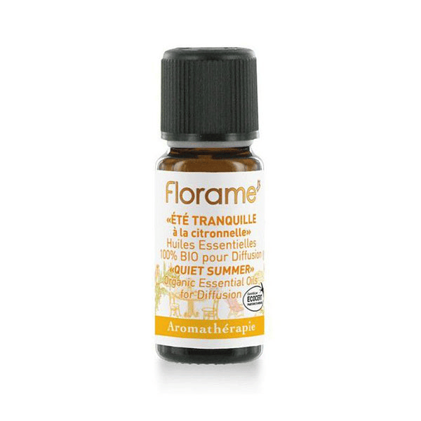 Aromathérapie Complexe d'Huiles Essentielles Eté Tranquille Bio 10ml