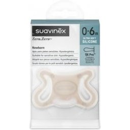 Sx Pro Zero-Zero Sucette Silicone 0-6M Light Sand 1ut
