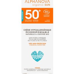 Organic Sun Sensitive Crème Hypoallerg Spf50+ Bio 50g
