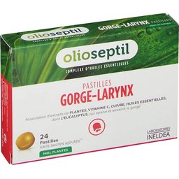 Olioseptil Gorge-Larynx 24 pastilles