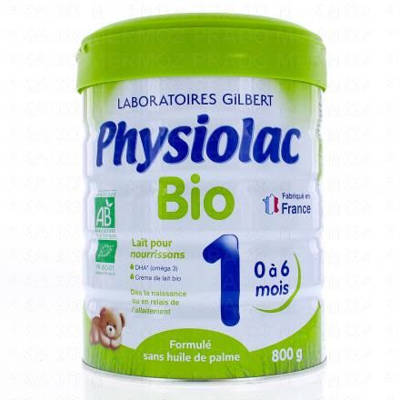 Bio Lait infantile 1er âge 800g