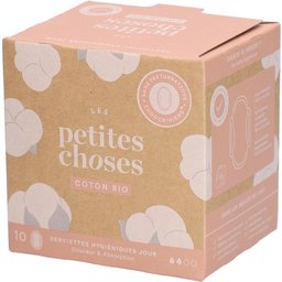 LES Petites Choses Serviettes hygièniques en coton bio Jour
