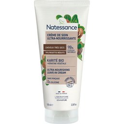 Crème Sans Rinçage Karité Bio et Kératine Végétale Cheveux Bouclés