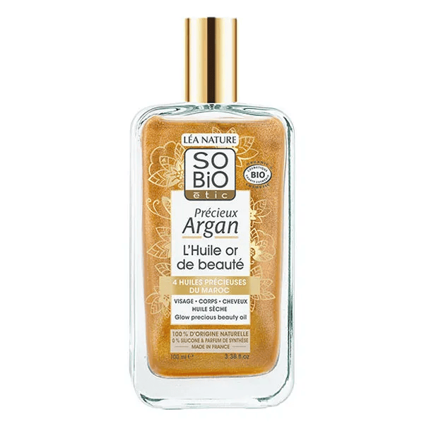 L'Huile or de beauté bio 100ml