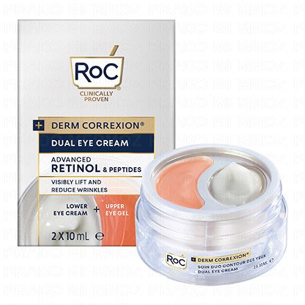 Derm Correxion Duo Soin Contour des Yeux Rétinol 2x10ml