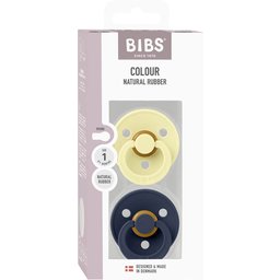 Pacifier Colour Round Luna Deep Space 0-6M 2 Unidades