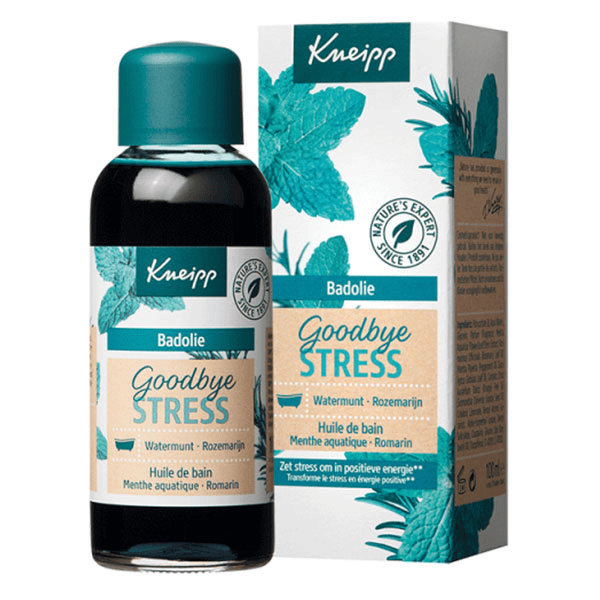 Goodbye Stress Huile de Bain Menthe Aquatique Romarin 100ml