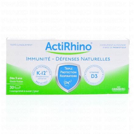 Actirhino x30 comprimés à sucer