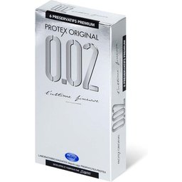 Original 0.02 Ultra Fin & Sans Latex 6 préservatifs