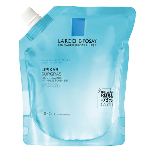 Lipikar Surgras Recharge Crème lavante anti-dessèchement 400ml