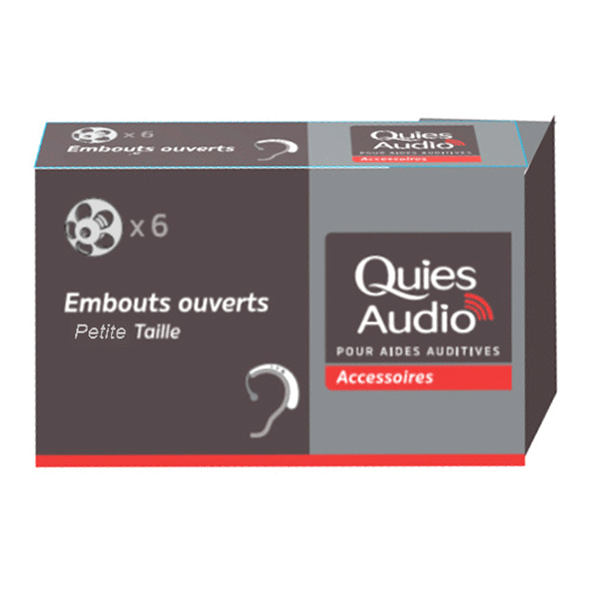 Embouts Petite Taille Assistant d'écoute 6 unités