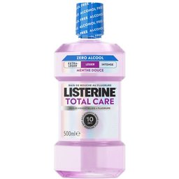 Listerine Total Care Dents et Gencives – Bain de Bouche Sans Alcool Goût Plus Léger