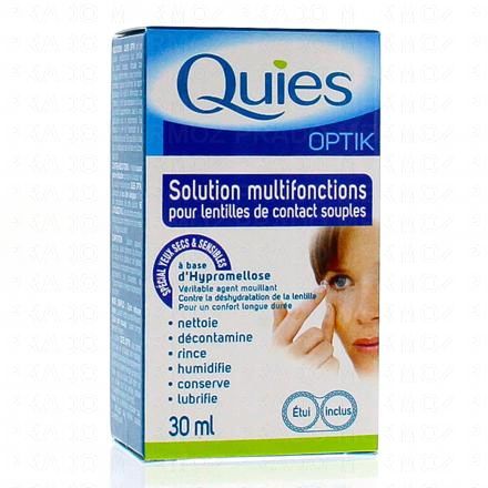 Optik solution multi fonctions lentilles de contact souples flacon 30ml