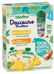 Douceurs Fruitées Dès 6 Mois 4 Unités - Gourde 4 x 90 g