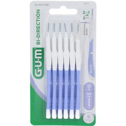Gum® Bi-Direction Brossettes interdentaires 0,6 mm 2014