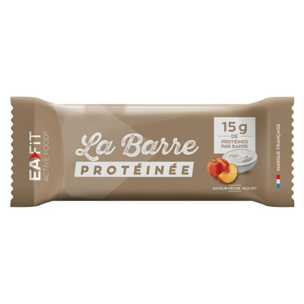 La Barre Protéinée Goût Pêche Yaourt 46g