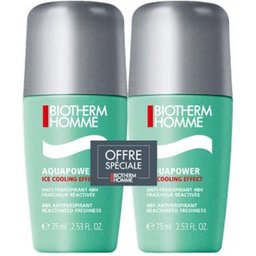 Homme Aquapower Anti-Transpirant 48H 2x75ml