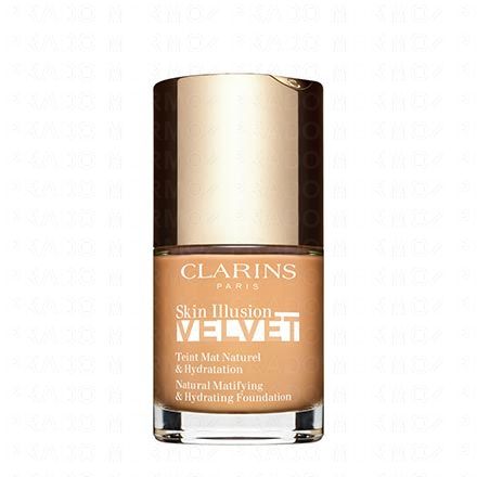 Skin Illusion Velvet - Fond de Teint Mat Naturel & Hydratation 112,5W Caramel 30ml