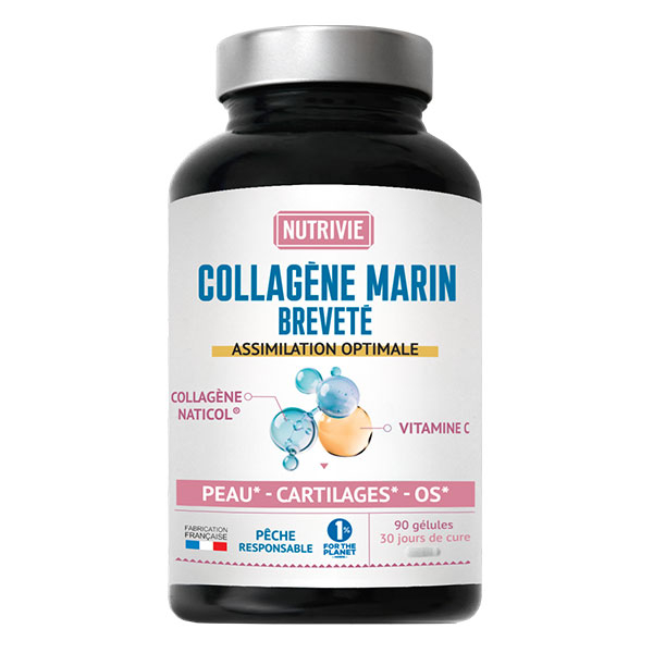 Collagène marin breveté - 90 gélules