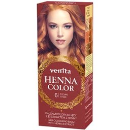 Henna Color Hair Dye 6 Titian 75ml