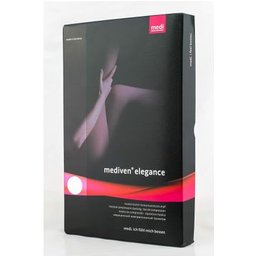 Elegant 2 Bas Cuisse AR Taille L 6 Noir 1 Paire