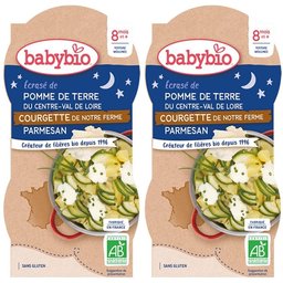 Ecrasé DE Pomme DE Terre DU Centre-Val DE Loire Courgette DE Notre Ferme & Parmesan dès 8 mois