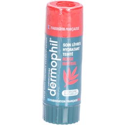 Dermophil Baume Lèvres Hydratant Teinté Rouge Impérial