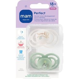 Perfect Sucette Silicone +18 Mois 2 Unités