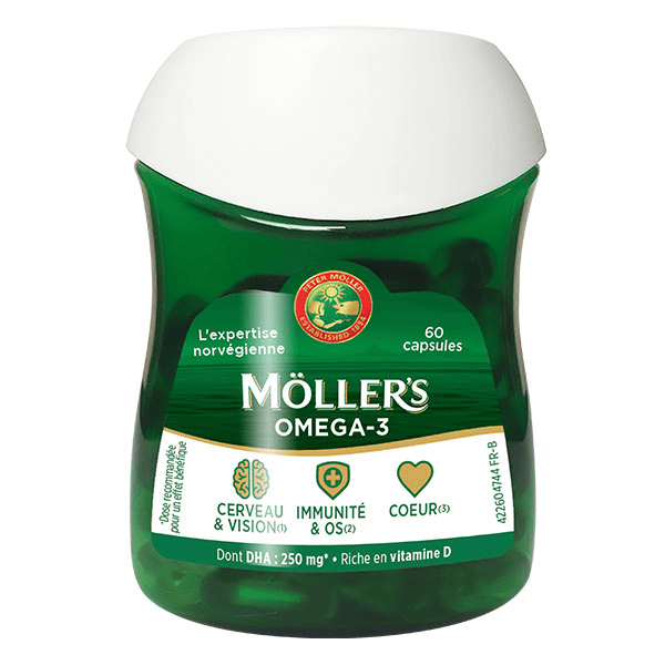 Möller’s Oméga-3 Double 60 gélules