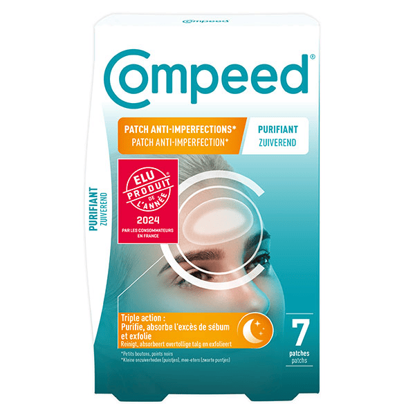 Patchs anti-imperfections purifiants hydrocolloides 7 unités
