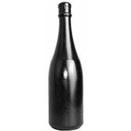 Bouteille anale tout noir 34,5cm 1pc