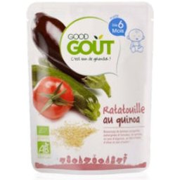 Petit Plat dès 6 Mois Bio Ratatouille au Quinoa 190g